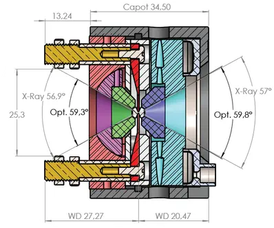 Detail of the BETSA&reg; internal heating system inside the cell
