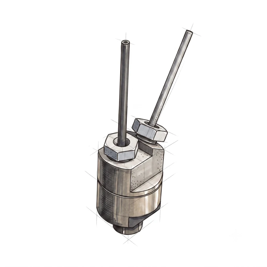 Micro-Valve 2 screw Low temperature non-magnetic – BETSA®