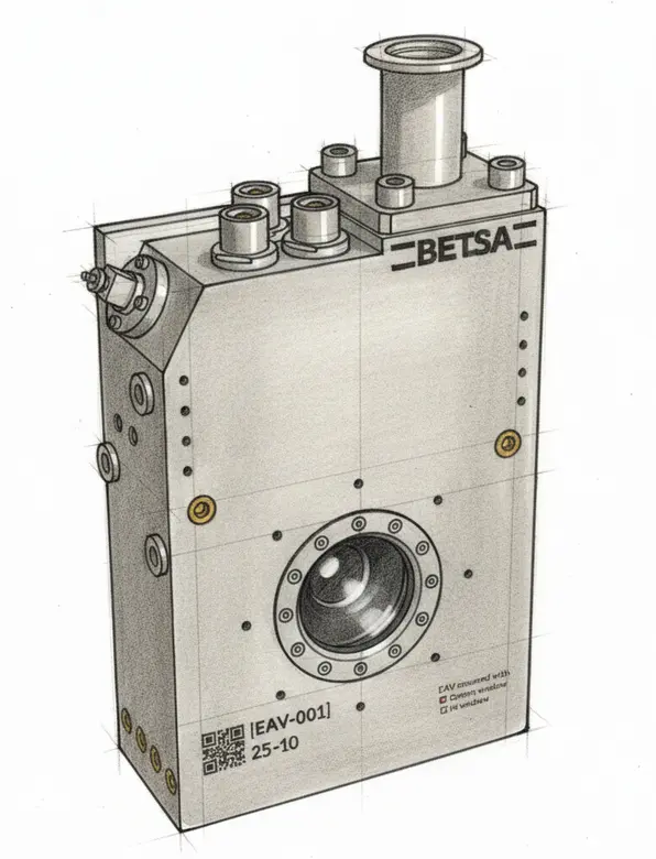 High-Temperature Universal Vacuum Chamber for Diamond Anvil Cells [EAV001] &ndash; BETSA&reg;