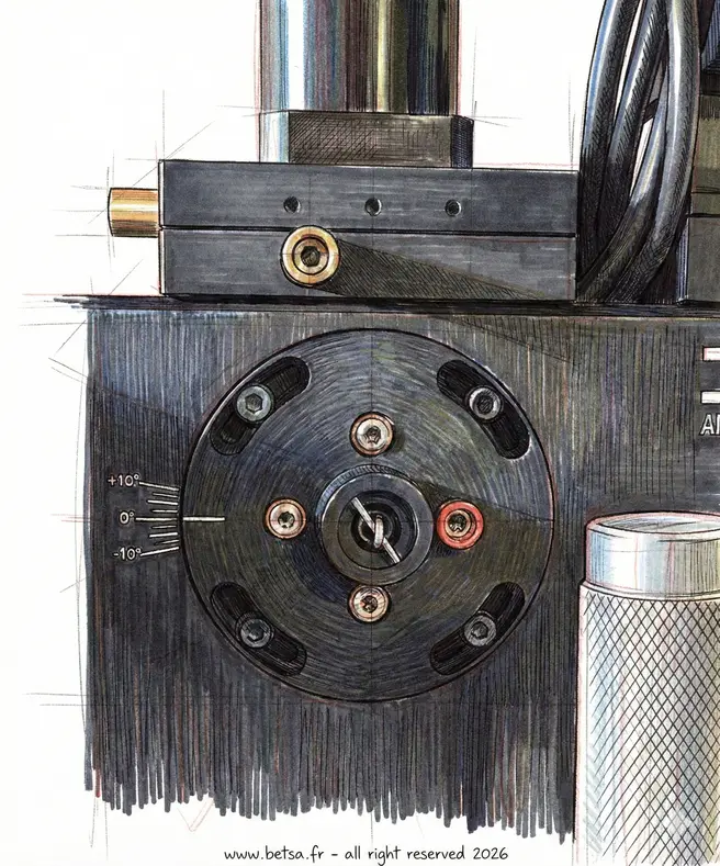 Filter alignment tilt