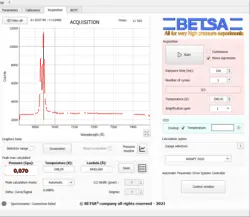 BETSA® Software Suite interface – BETSA®