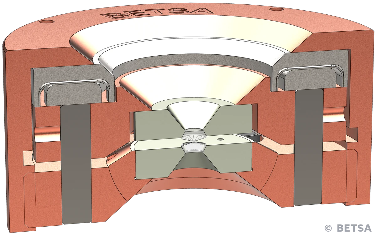 M-DAC-BHP-LOW membrane diamond anvil cell – BETSA®